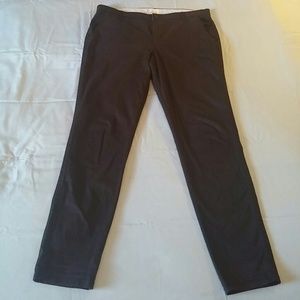 Black chino pants